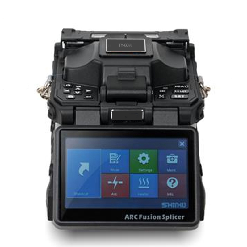 成都鼎讯 TY-60H 光纤熔接机六马达 触摸屏+按键双控长途干线熔接机