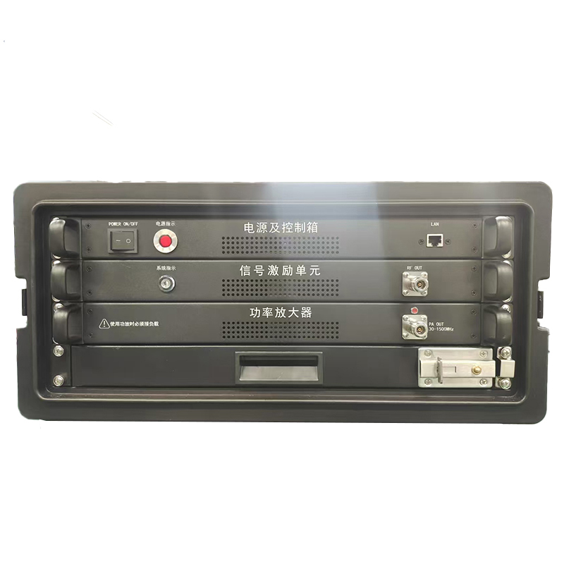 成都鼎讯 TXMN-BLSG4 八通道短波超短波通信信号干扰 1.5MHz～6000MHz 20W功放 单极子鞭状天线