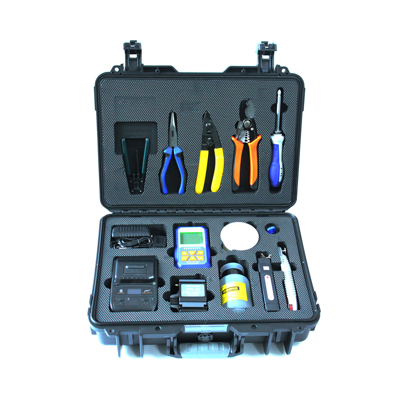 成都鼎讯 CG8 光纤熔接工具箱 光缆施工工具箱 光纤到户装维工具箱16件