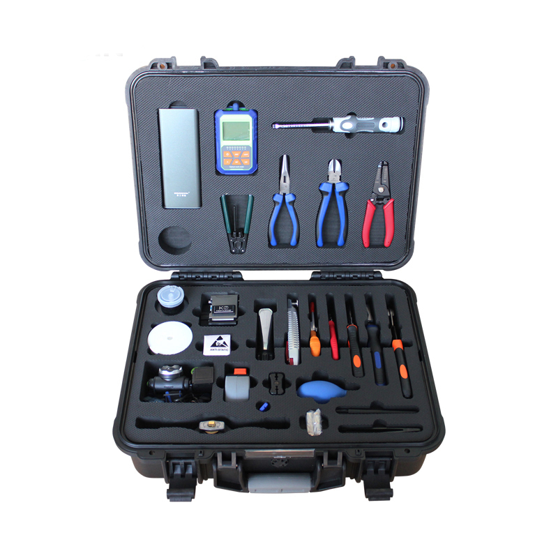 成都鼎讯 CG9 光纤熔接工具箱 光缆施工工具箱28件