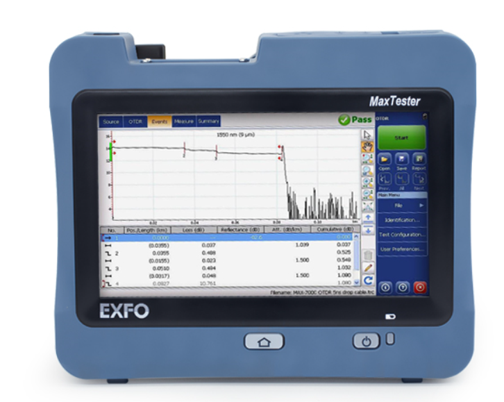 YILIANTONGKE OTDR 光缆故障光纤测试仪/光纤测线仪/光时域反射仪 MAX 730D（39/38dB）