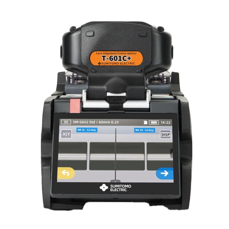 YILIANTONGKE TYPE-601C+ 光纤熔接机 触摸屏+按键双控 长途干线熔接机